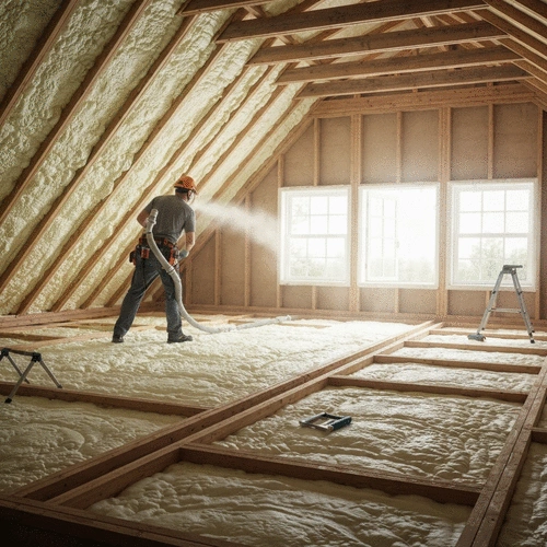Energy Savings and Efficiency Gains After Spray Foam Insulation Installation: What Homeowners Should Know